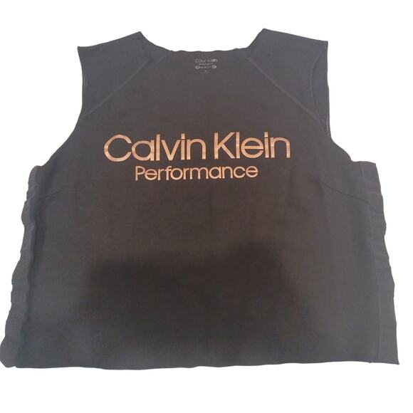 Comfortable Calvin Klein Performance tank top Women Black Size Medium - Picture 1 of 6